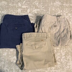 Tommy Bahama Men's Chinos - Navy and Beige